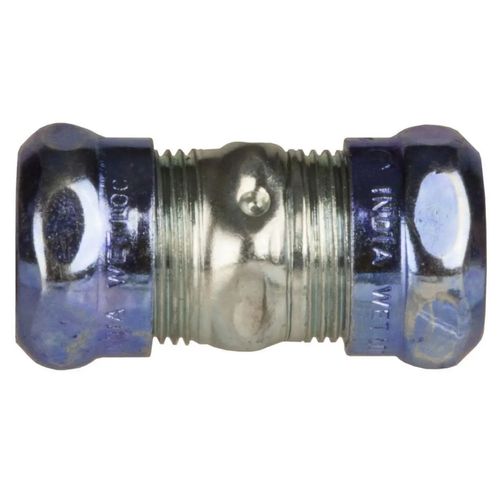 Main product image of 2-1/2" Steel EMT Raintight Compression Type Coupling, 2950RT