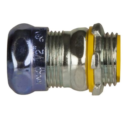 Main product image of 4" Insulated Steel EMT Raintight Compression Connector, 2966RT