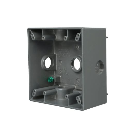 Main product image of 2-Gang Weatherproof While-in-use Low Profile Electrical Box, 5338-0