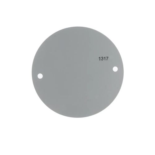 Main product image of 4" Metallic Round Blank Cover, Box Mount, 5374-0