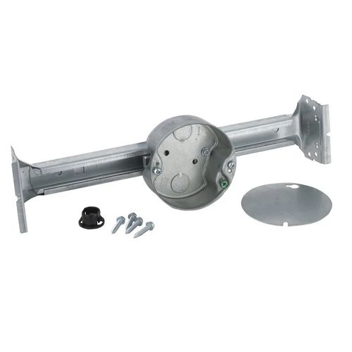 Main product image of KWIK-BRACE Series 1-1/2" Heavy-Duty Electrical Box & Expandable Brace Kit, 926-1