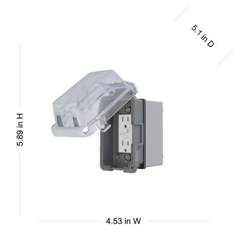 Main product image of 1-Gang Extra-Duty Weatherproof While-in-use Electrical Cover, MKG420CS