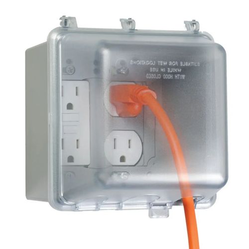 Main product image of 2-Gang Non-Metallic Extra-Duty Weatherproof While-in-use Electrical Cover, MM7440C