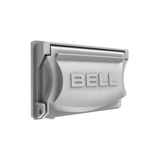 Main product image of 1-Gang Flip Metallic Heavy-Duty Weatherproof Outlet Cover, Vertical/Horizontal, MX1250S