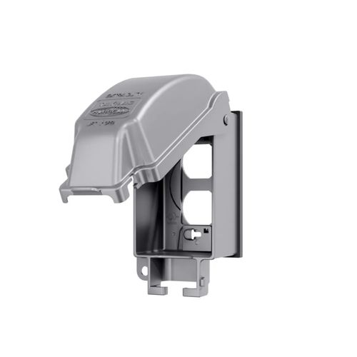 Main product image of 1-Gang Non-Metallic Extra-Duty Weatherproof While-in-use Electrical Cover, Vertical, MM420G