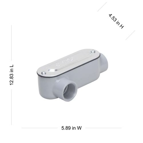 Main product image of 3" Rigid & IMC Type-LR Conduit Body, RLR300