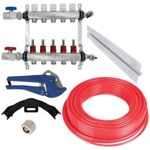 Main product image of Bluefin Radiant Heat Package w/ Transfer Plate (750 sq ft)