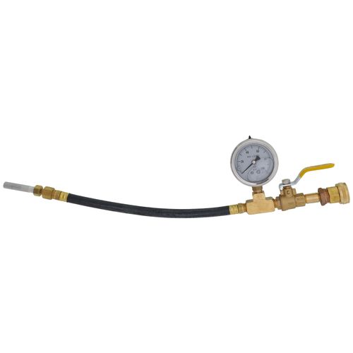 Main product image of Pressure Boosting Tool  w/ 100 psi Steel Liquid-Filled Gauge, 1/16" Fluid Injector Needle & 3/4" FHT Swivel