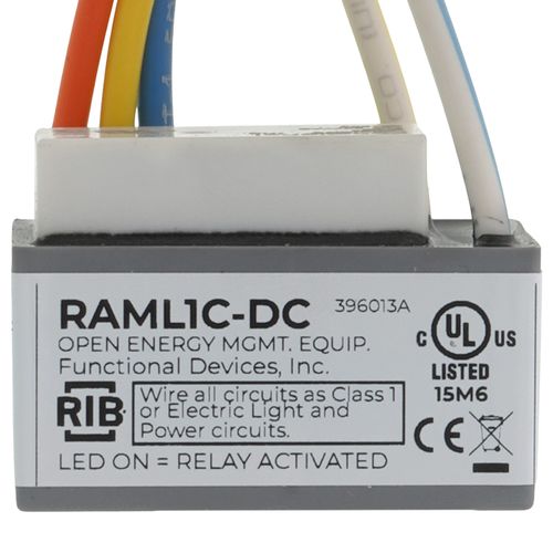 Main product image of Encapsulated Control Relay, 10 Amp SPDT with 9-40 VDC Coil