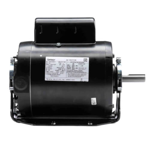 6-1/2" Capacitor Start Resilient Base Motor (115/230V, 1725/1425 RPM, 1/2 HP)