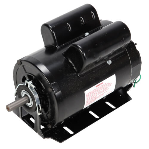 6-1/2" Capacitor Start Resilient Base Motor (115/208-230V, 1725/1425 RPM, 1-1/2 HP)