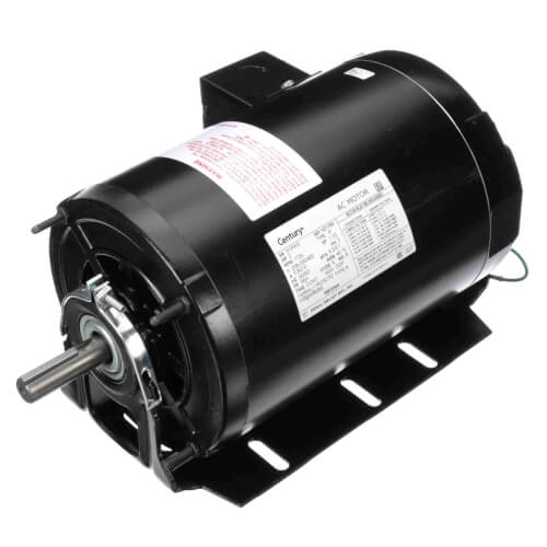 Main product image of 2 HP 208-230/460v Fan and Blower HVAC/R Motor, 3 PH, 1725 RPM, 56H Frame, ODP