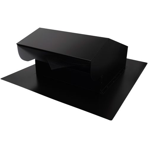Main product image of RC12P Roof Cap, Black Painted Steel, 12" Duct