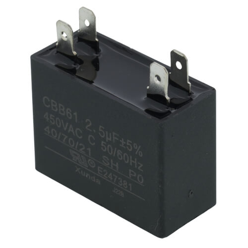 Main product image of Minisplit Run Cap 2.5mfd 450v