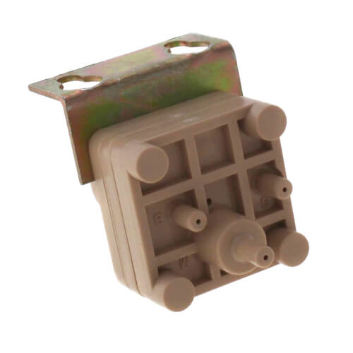 Bias Adjustment Reversing Pneumatic Relay with Mounting Bracket (8 PSI Calibration)