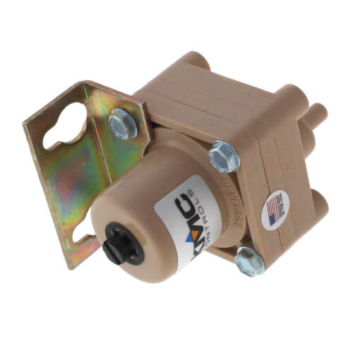 Bias Adjustment Reversing Pneumatic Relay with Mounting Bracket (8 PSI Calibration)