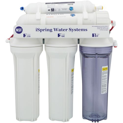 Rcc7 Ispring Rcc7 5 Stage Reverse Osmosis Under Sink Ro Drinking Water Filter System And 1044