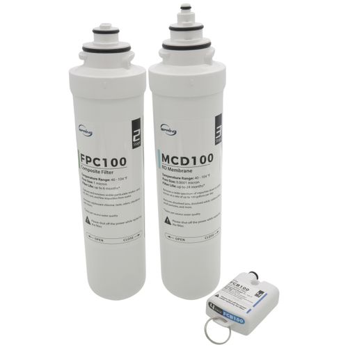 Main product image of 5-Stage Countertop Reverse Osmosis System w/ Instant Hot RO UV Water Dispenser (100 GPD)
