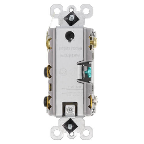 Main product image of Radiant Single-Pole/3-Way Switch & Tamper-Resistant Receptacle, 15A, NEMA 5-15R - Ivory (120V)