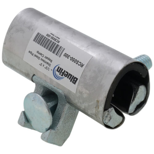 Main product image of 1/2" x 3" Stainless Steel Pipe Repair Clamp