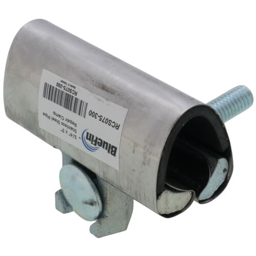 Main product image of 3/4" x 3" Stainless Steel Pipe Repair Clamp