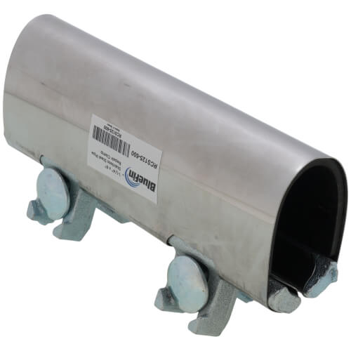 1-1/4" x 6" Stainless Steel Pipe Repair Clamp