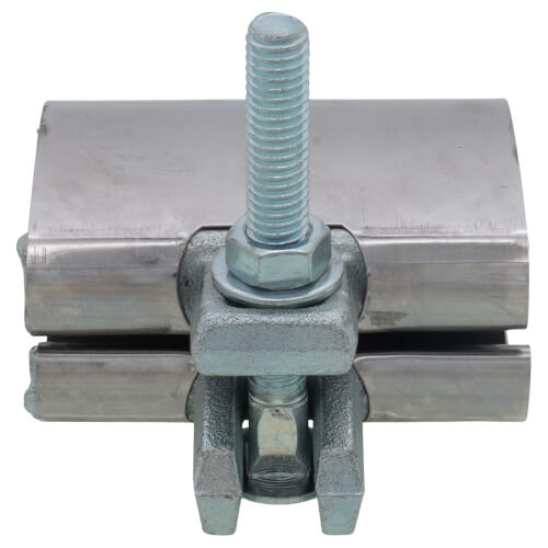 1-1/2" x 3" Stainless Steel Pipe Repair Clamp