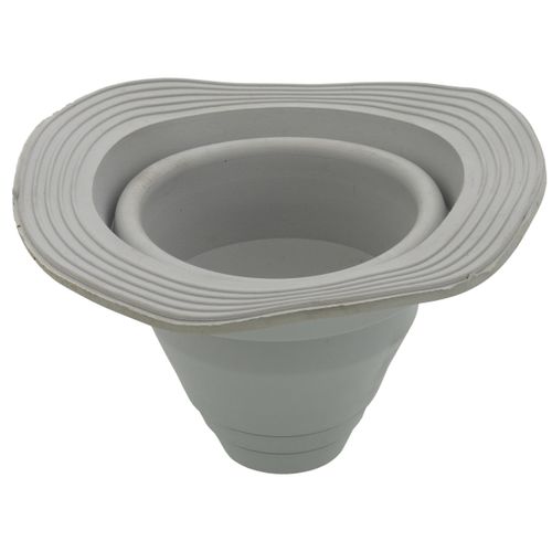 Main product image of Closed to 1-7/8" Round Universal Master Flash for Metal Roofs, Model #1 (Gray EPDM))