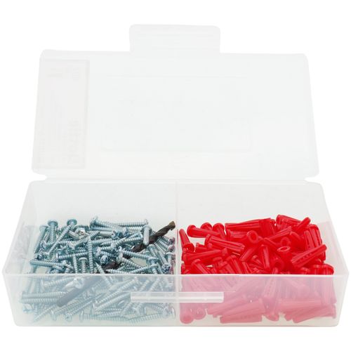Main product image of #6 Red Conical Anchor Kit w/ Pan Head Combo Drive Screws