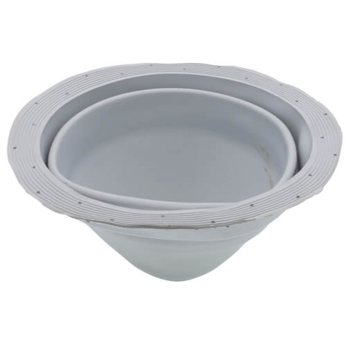 Main product image of 5" to 9" Round Universal Master Flash for Metal Roofs, Model #6 (Gray EPDM)