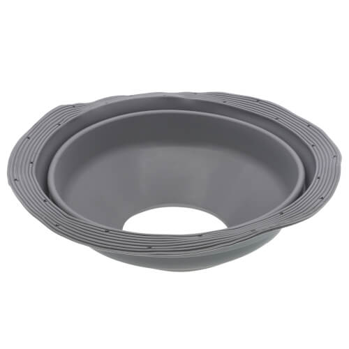 Main product image of 7" to 13" Round Universal Master Flash for Metal Roofs, Model #8 (Gray High Temperature Silicone)