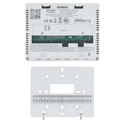 RDY2000BN - Siemens RDY2000BN - Commercial Room Thermostat w/ BACnet ...