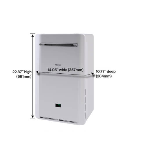 Main product image of RE160e 160,000 BTU, Non-Condensing Outdoor Tankless Water Heater (Propane)
