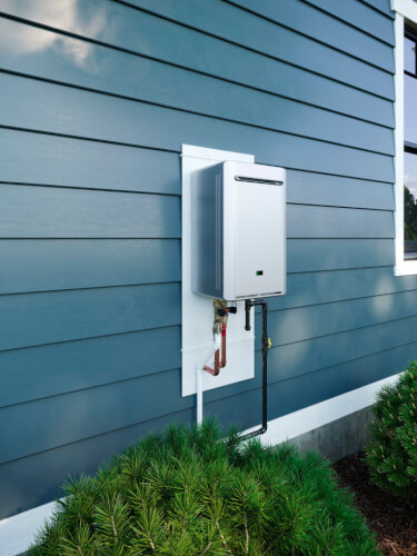 Main product image of RE180e 180,000 BTU, Non-Condensing Outdoor Tankless Water Heater (Propane)