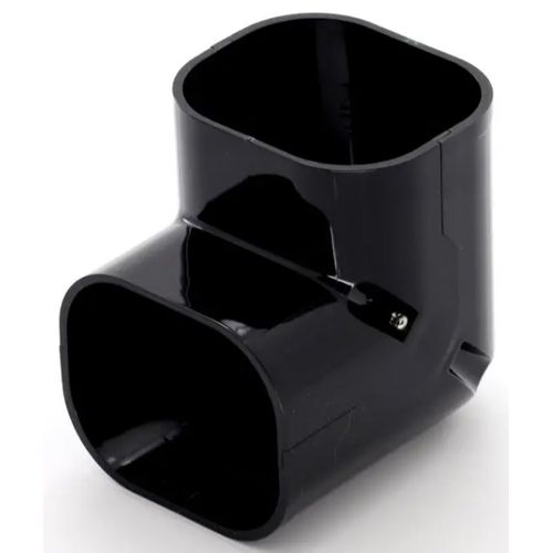 Main product image of 2.75" 90-Degree Slimduct Vertical Elbow (Black)