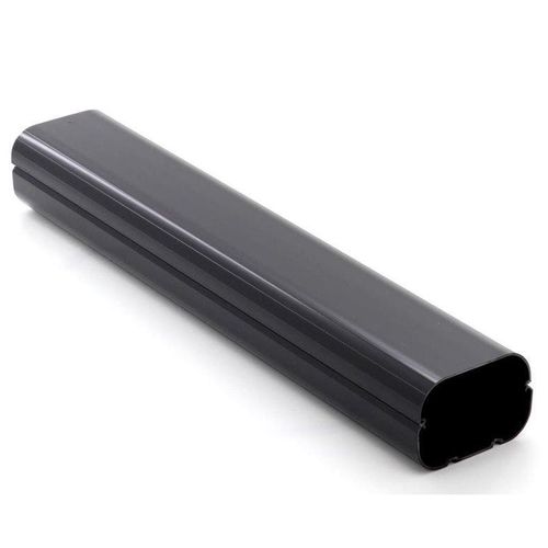 Main product image of 5.5" x 6.5' Slimduct Duct Line Set Cover (Black)