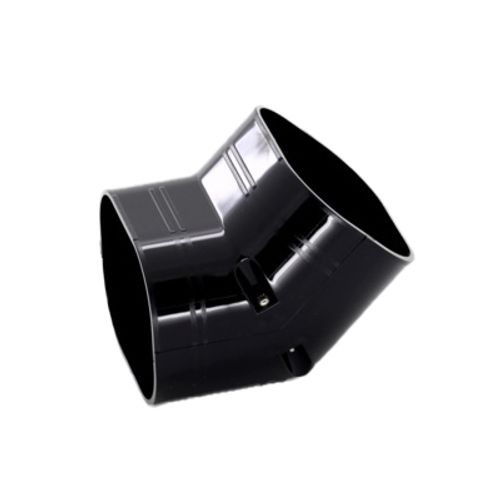 Main product image of 5.5" 45-Degree Slimduct Vertical Elbow (Black)