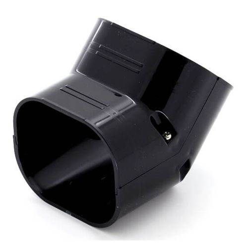 Main product image of 2.75" 45-Degree Slimduct Vertical Elbow (Black)
