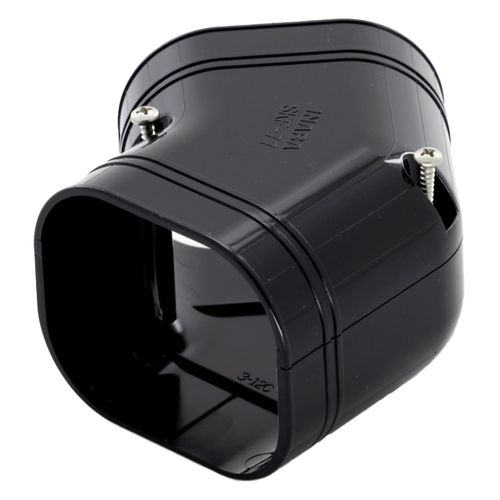 Main product image of 5.5" 45-Degree Slimduct Flat Elbow (Black)
