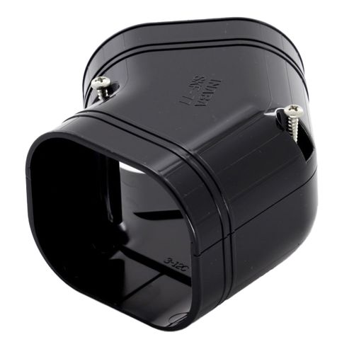 Main product image of 2.75" 45-Degree Slimduct Flat Elbow (Black)