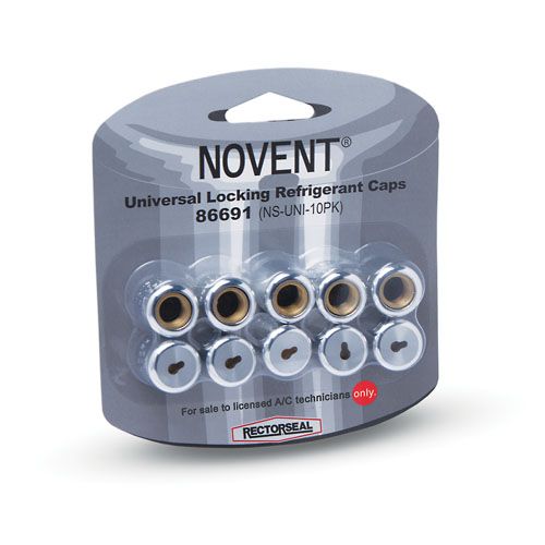Main product image of Novent 5/16" Silver Universal Caps (2 Pack)