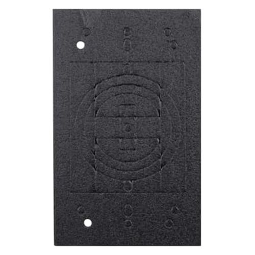 Main product image of 1-Gang, Device Box Cover Gasket, Neoprene (Black), CCSK