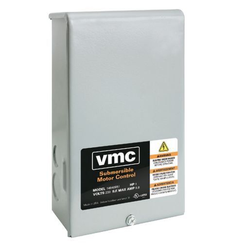 Main product image of RLcb05-115 1/2-hp 115v Vmc Control Box For Submersible Well Pump, Grey, 640188