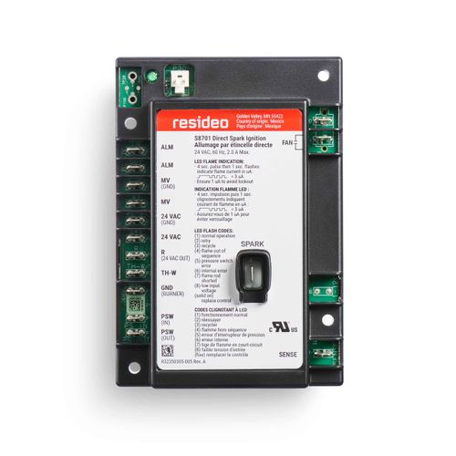 Main product image of Two Rod Direct Spark Ignition Control w/ 6 Second Ignition Trial, S8701A1010
