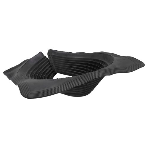 Main product image of 9-1/2" to 17" Square Standard Retrofit Master Flash for Metal Roofs, Model #3 (Black EPDM)