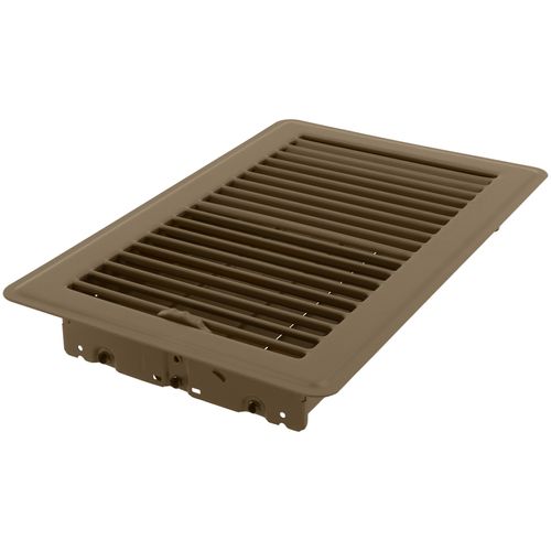 Main product image of 6" x 10" (Wall Opening Size) Floor Diffuser (Brown)