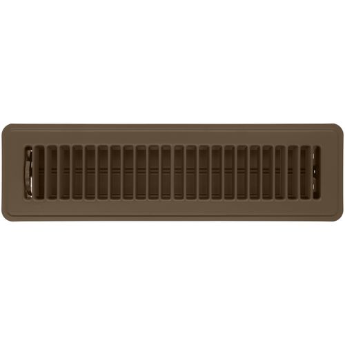 Main product image of 2" x 12" (Wall Opening Size) Floor Diffuser (Brown)