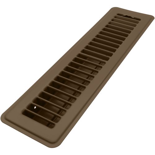 Main product image of 2" x 12" (Wall Opening Size) Floor Diffuser (Brown)
