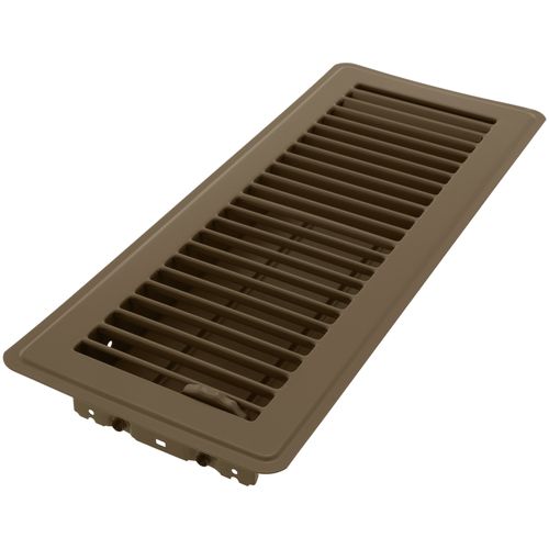 Main product image of 4" x 12" (Wall Opening Size) Floor Diffuser (Brown)