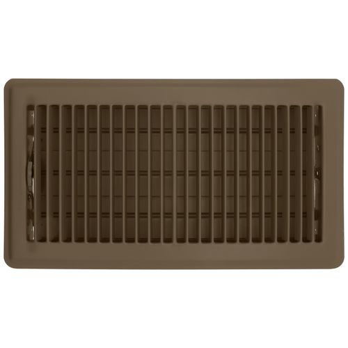 Main product image of 6" x 12" (Wall Opening Size) Floor Diffuser (Brown)